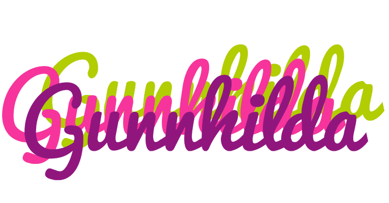 Gunnhilda flowers logo