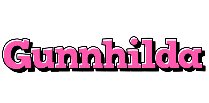 Gunnhilda girlish logo