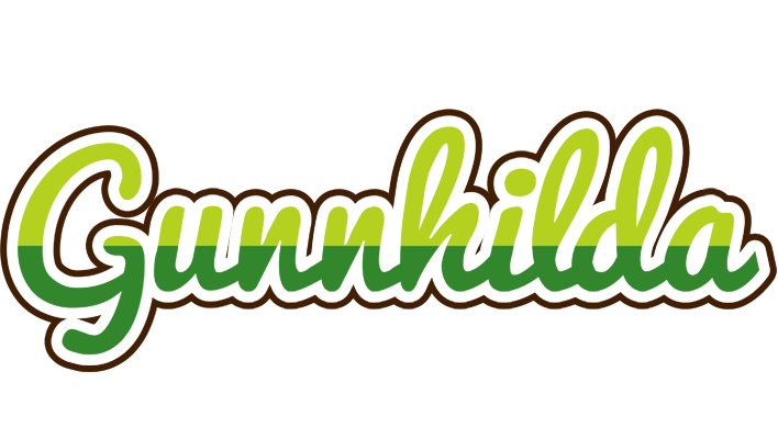 Gunnhilda golfing logo