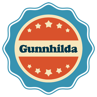 Gunnhilda labels logo