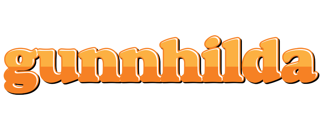 Gunnhilda orange logo