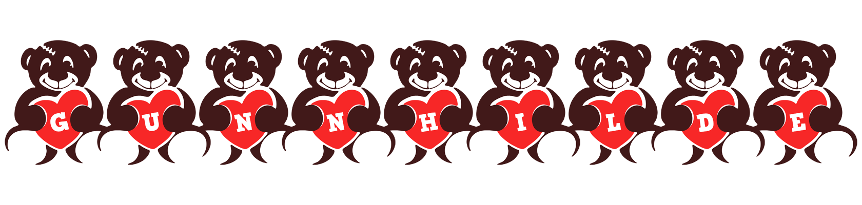 Gunnhilde bear logo