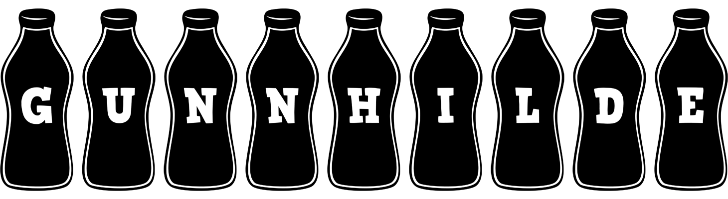 Gunnhilde bottle logo