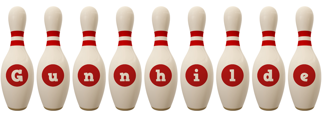 Gunnhilde bowling-pin logo