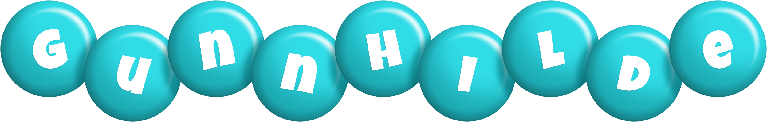 Gunnhilde candy-azur logo