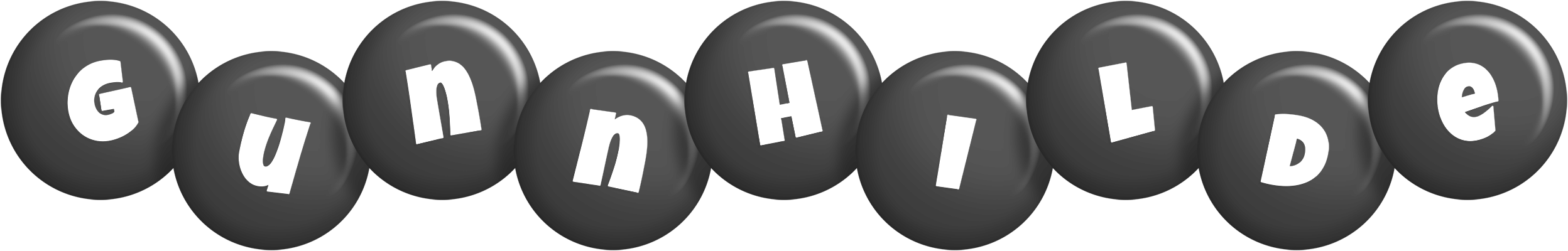 Gunnhilde candy-black logo