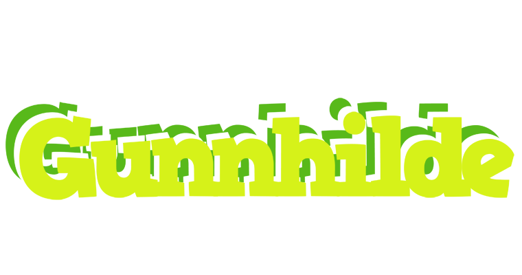 Gunnhilde citrus logo