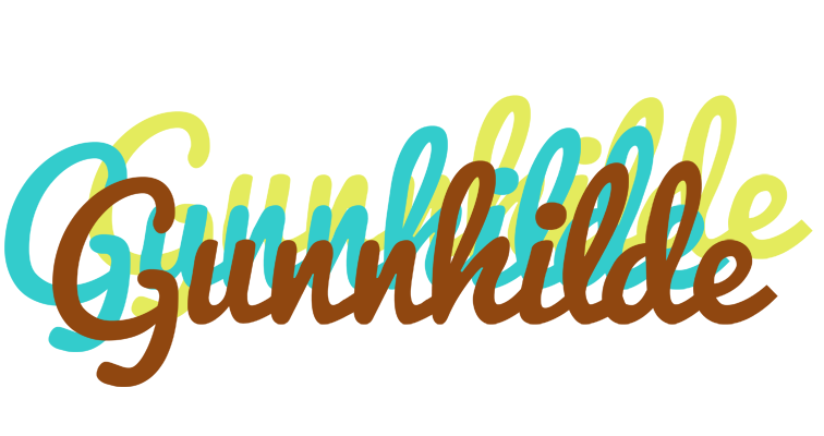 Gunnhilde cupcake logo