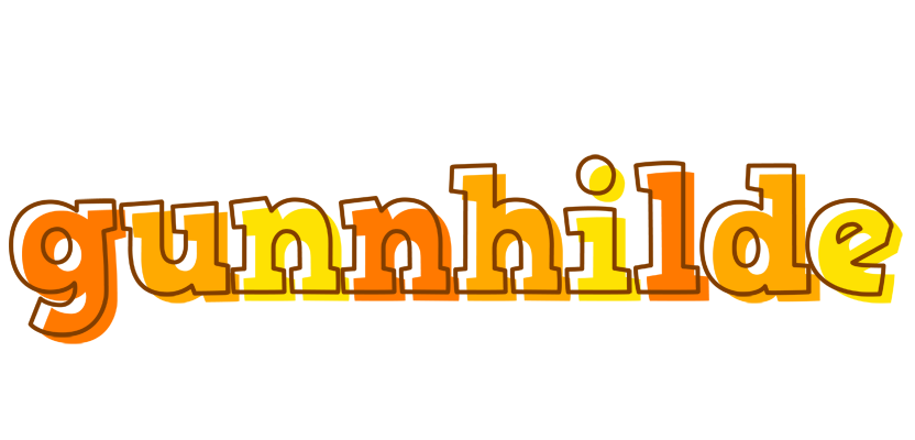 Gunnhilde desert logo