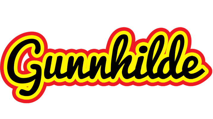 Gunnhilde flaming logo