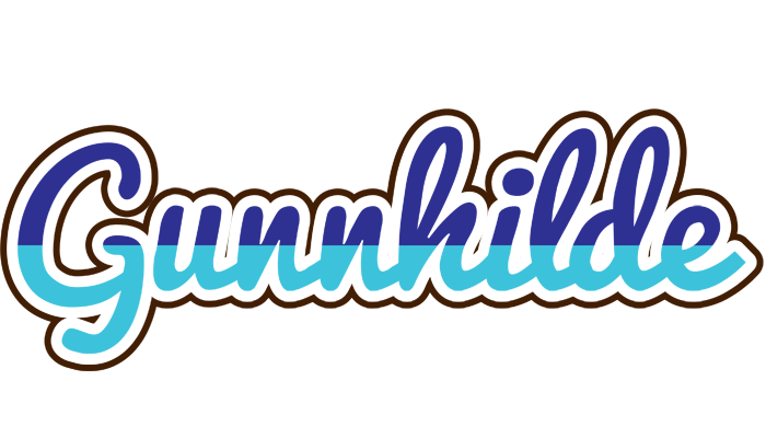 Gunnhilde raining logo