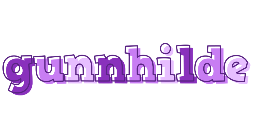 Gunnhilde sensual logo