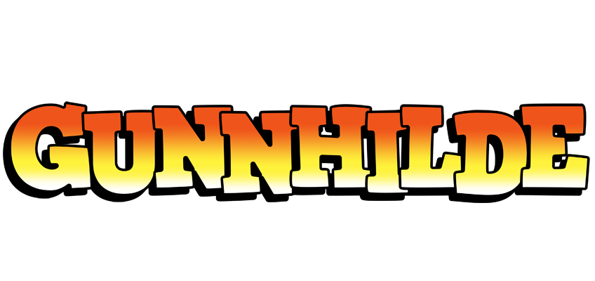 Gunnhilde sunset logo