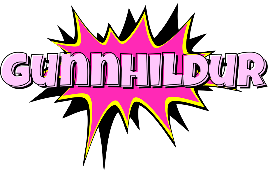 Gunnhildur badabing logo