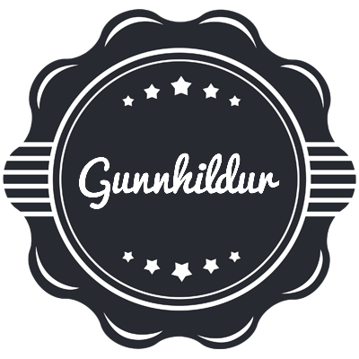 Gunnhildur badge logo