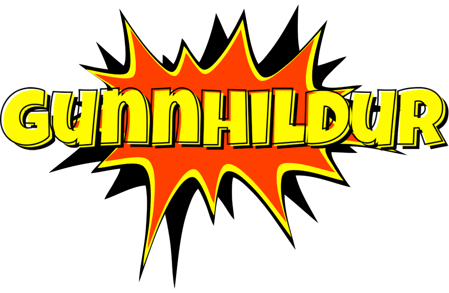 Gunnhildur bazinga logo