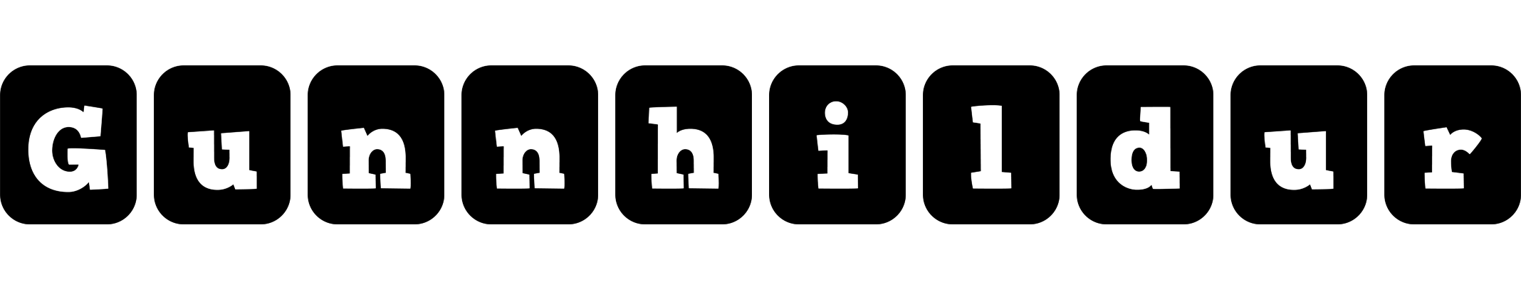 Gunnhildur box logo