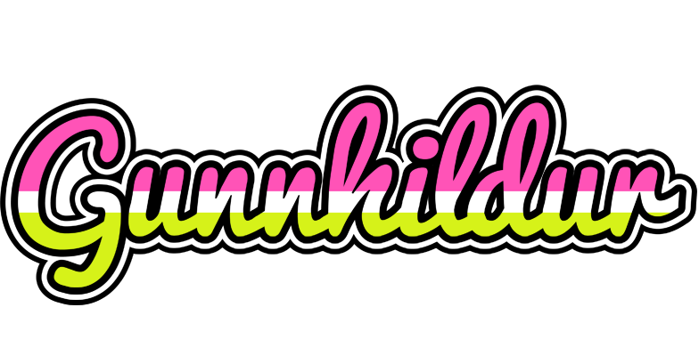 Gunnhildur candies logo