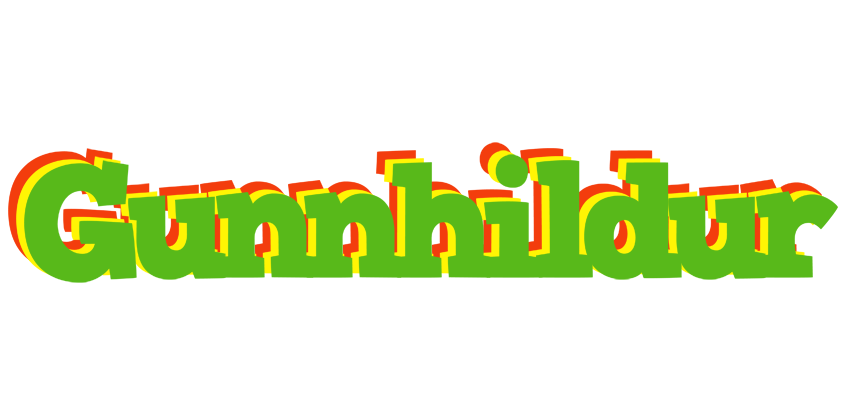 Gunnhildur crocodile logo