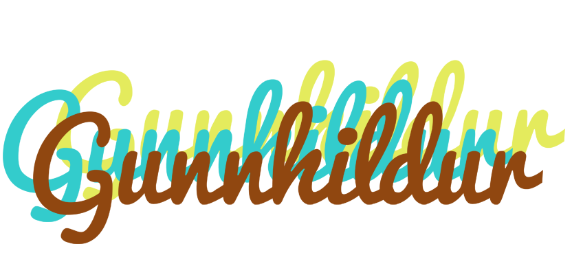 Gunnhildur cupcake logo