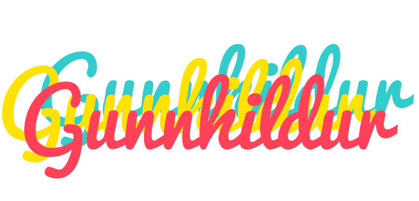 Gunnhildur disco logo