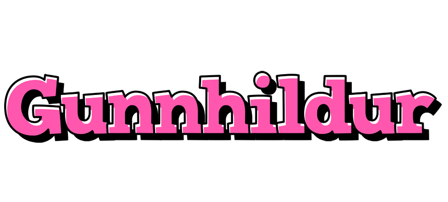 Gunnhildur girlish logo