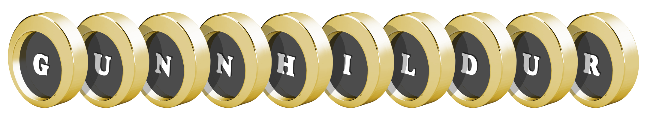 Gunnhildur gold logo