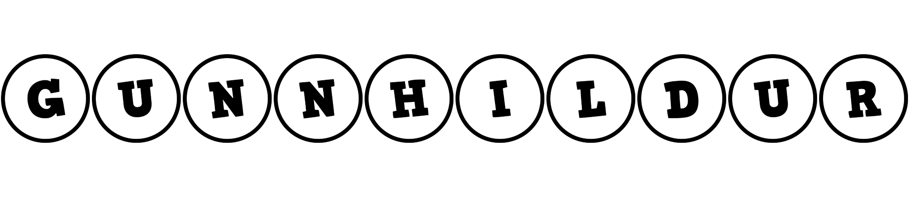 Gunnhildur handy logo