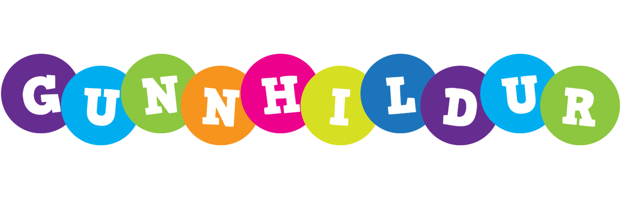 Gunnhildur happy logo