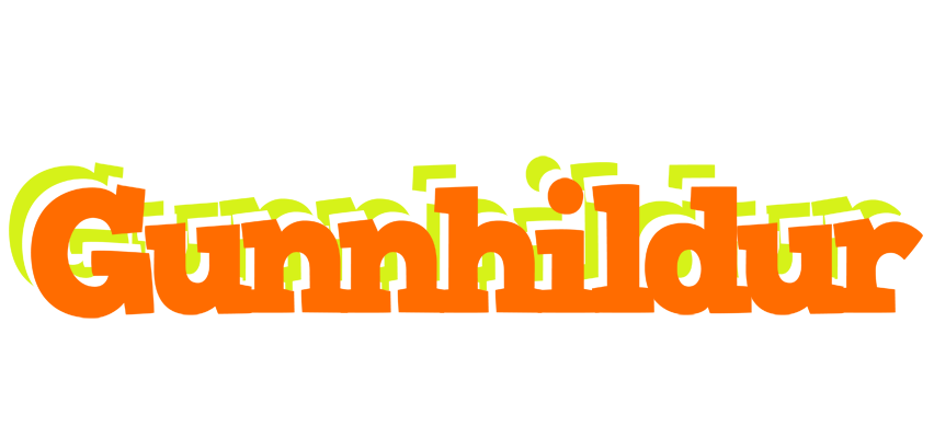 Gunnhildur healthy logo