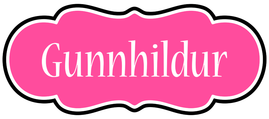 Gunnhildur invitation logo
