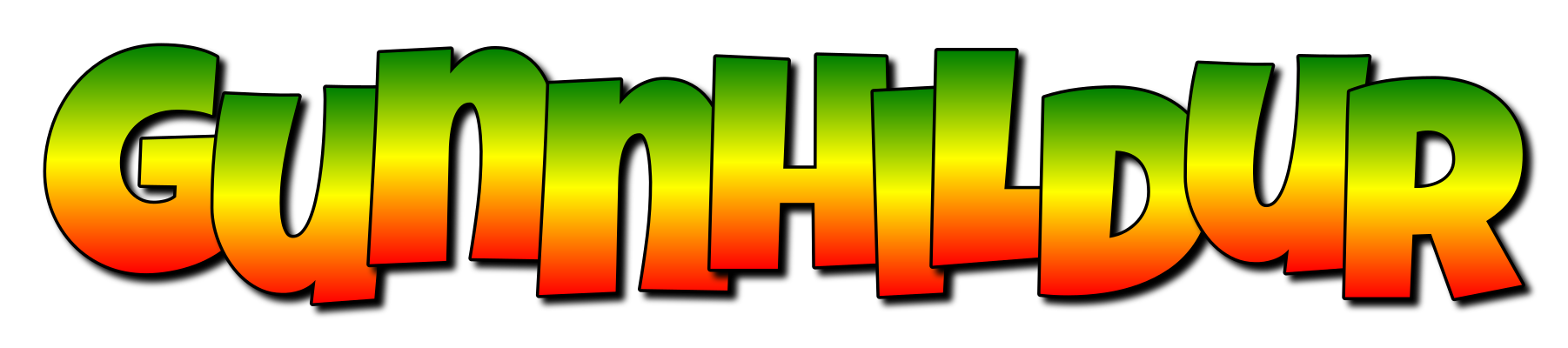 Gunnhildur mango logo