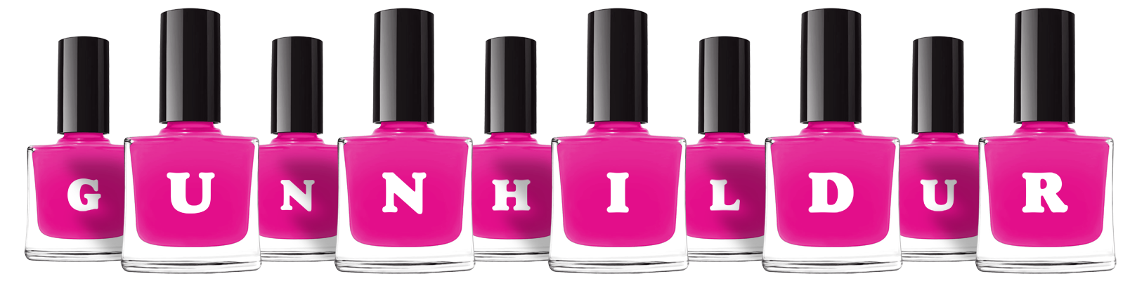 Gunnhildur nails logo