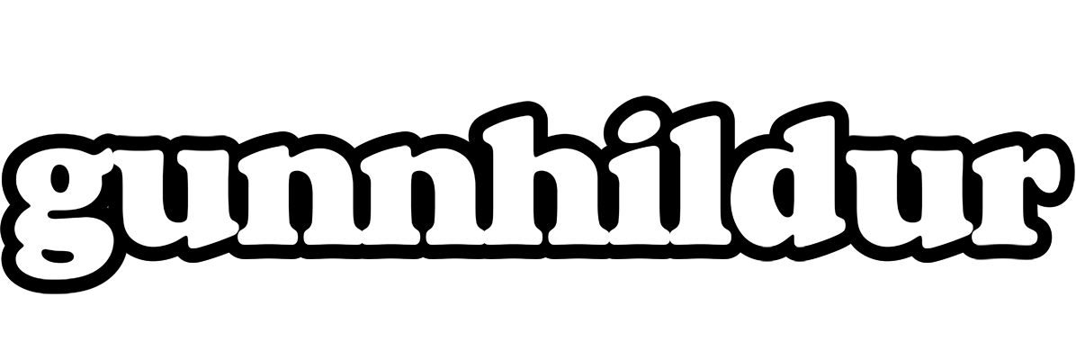 Gunnhildur panda logo
