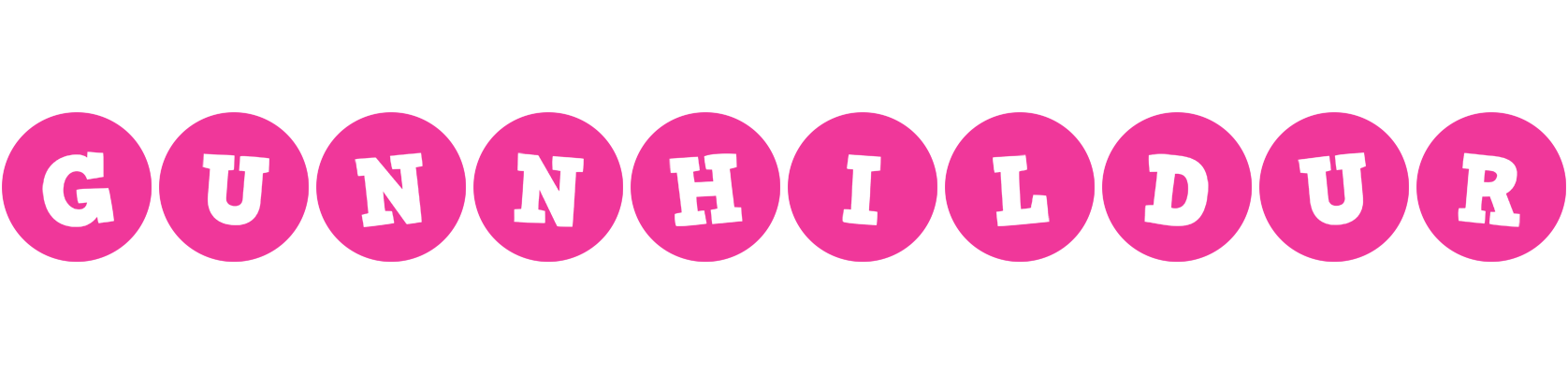 Gunnhildur poker logo