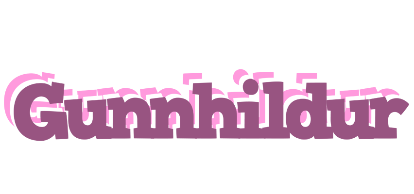 Gunnhildur relaxing logo