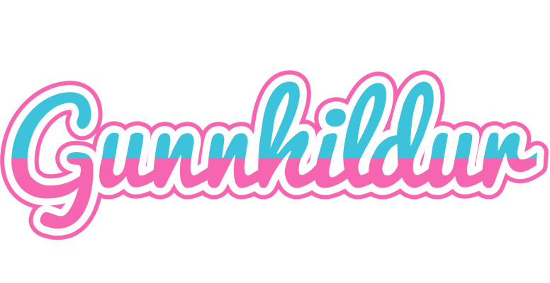 Gunnhildur woman logo
