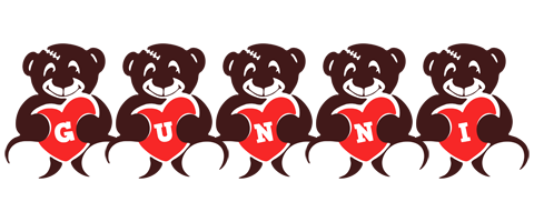 Gunni bear logo