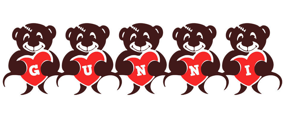 Gunni bear logo