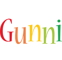 Gunni birthday logo