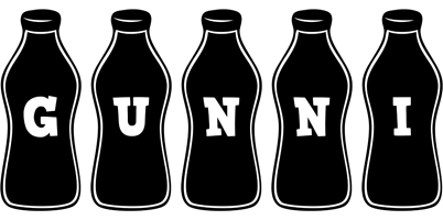 Gunni bottle logo