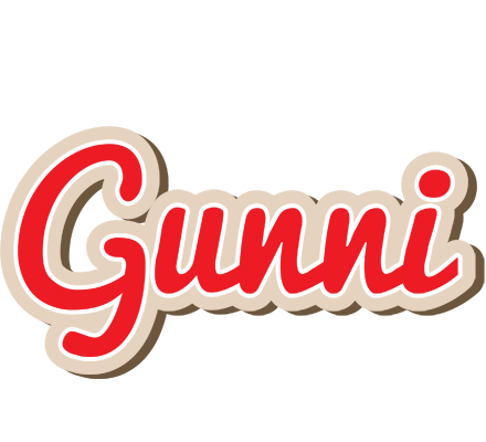 Gunni chocolate logo