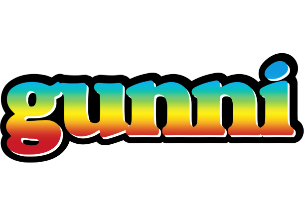 Gunni color logo