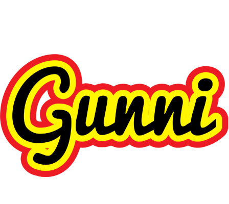 Gunni flaming logo
