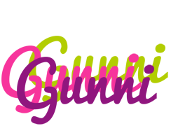 Gunni flowers logo