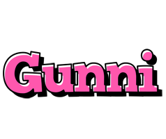 Gunni girlish logo