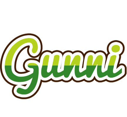 Gunni golfing logo