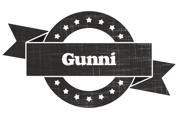 Gunni grunge logo