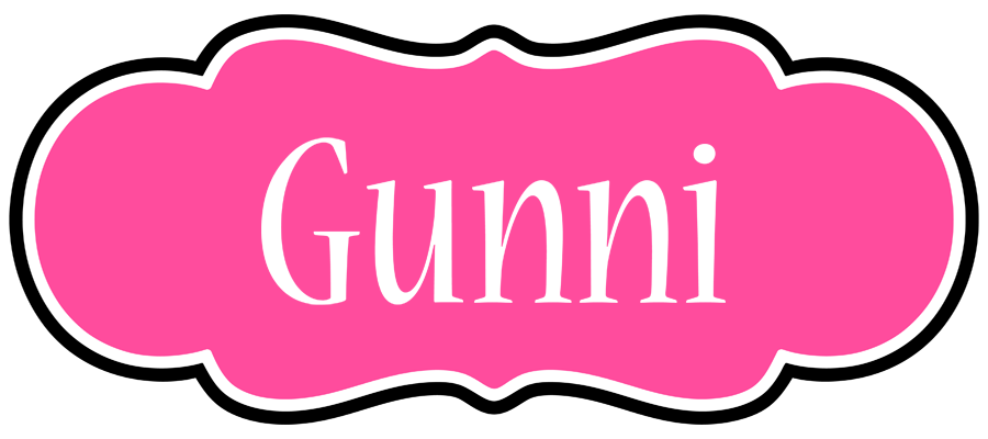 Gunni invitation logo