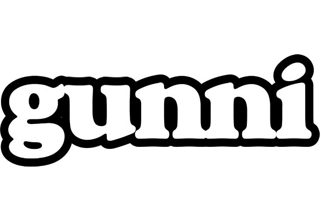 Gunni panda logo